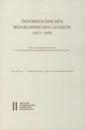 Oebl-Redaktion |  Österreichisches Biographisches Lexikon 1815-1950 / Österreichisches Biographisches Lexikon 1815-1950 Lieferung 68 | Buch |  Sack Fachmedien