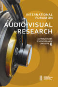 Kowar |  International Forum on Audio-Visual Research Jahrbuch des Phonogrammarchivs 8 | Buch |  Sack Fachmedien