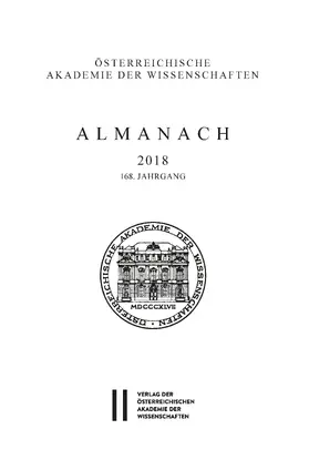 Österreichische Akademie der Wissenschaften |  Almanach der Akademie der Wissenschaften / Almanach 168. Jahrgang 2018 | Buch |  Sack Fachmedien