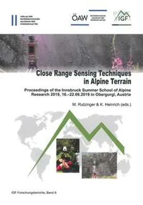 Rutzinger / Heinrich |  Close Range Sensing Techniques in Alpine Terrain | Buch |  Sack Fachmedien