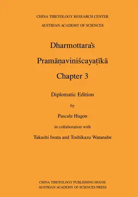 Hugon | Dharmottara’s Pramanaviniscayatika Chapter 3 | Buch | 978-3-7001-8643-4 | www.sack.de