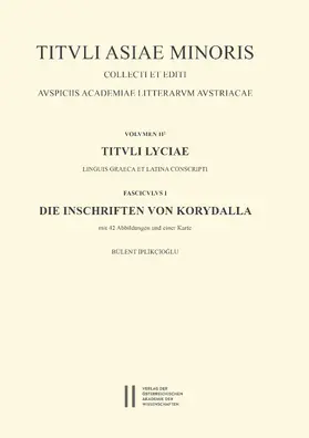 Iplikcioglu |  Die Inschriften von Korydalla | eBook | Sack Fachmedien