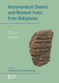 Hunger / Sachs |  Astronomical Diaries and Related Texts from Babylonia | Buch |  Sack Fachmedien