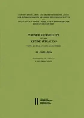 Preisendanz |  Wiener Zeitschrift für die Kunde Südasiens, Band 59 (2022¿2025) ¿ Vienna Journal of South Asian Studies, Vol. 59 (2022¿2025) | Buch |  Sack Fachmedien