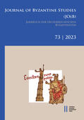 Erismann / Gastgeber / Preiser-Kapeller |  Jahrbuch der österreichischen Byzantinistik / Journal of Byz | Buch |  Sack Fachmedien