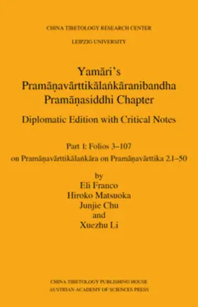 Franco / Matsuoka / Chu |  Yam¿ri's Pram¿¿av¿rttik¿la¿k¿ranibandha | Buch |  Sack Fachmedien