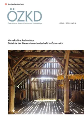 Bundesdenkmalamt |  Österreichische Zeitschrift für Kunst und Denkmalpflege LXXVIII, Heft 4 | Buch |  Sack Fachmedien