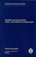 Tomandl |  Japanisches und österreichisches Arbeits- und Sozialrecht im Strukturwandel | Buch |  Sack Fachmedien