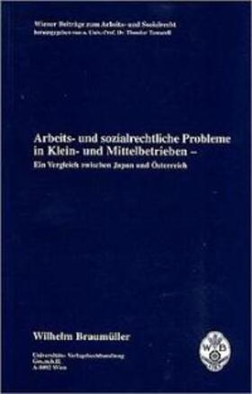 Tomandl / Aigner |  Arbeits- und sozialrechtliche Probleme in Klein- und Mittelbetrieben | Buch |  Sack Fachmedien