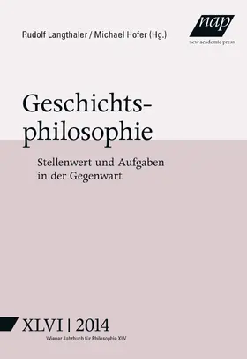 Hofer / Langthaler |  Geschichtsphilosophie | Buch |  Sack Fachmedien