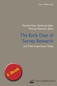 Jerabek / Petersen / Haas |  The Early Days of Survey Research and Their Importance Today | eBook | Sack Fachmedien