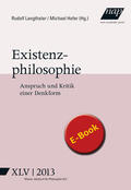 Langthaler / Hofer |  Existenzphilosophie | eBook | Sack Fachmedien