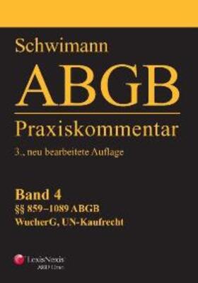 Schwimann | ABGB Praxiskommentar | Buch | 978-3-7007-3290-7 | sack.de