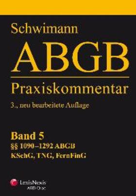 Schwimann / Apathy | ABGB Praxiskommentar | Buch | 978-3-7007-3291-4 | sack.de
