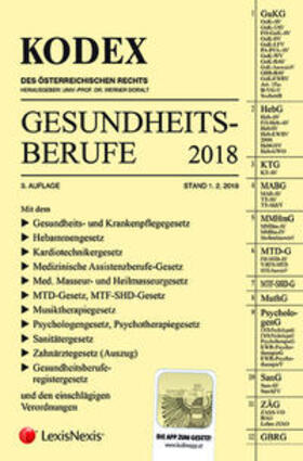 Doralt | KODEX Gesundheitsberufe 2018 | Buch | 978-3-7007-5624-8 | sack.de