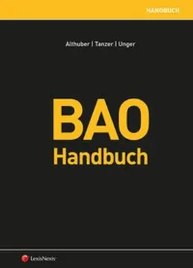 Althuber / Tanzer / Unger |  BAO Handbuch | Buch |  Sack Fachmedien