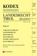 Doralt |  KODEX Landesrecht Tirol 2014/15, 2 Bde. | Buch |  Sack Fachmedien