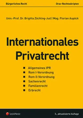 Zöchling-Jud / Aspöck |  Internationales Privatrecht | Buch |  Sack Fachmedien