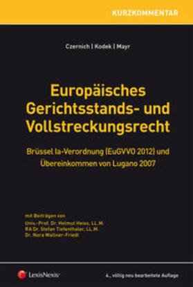 Tiefenthaler / Wallner-Friedl / Heiss | Europäisches Gerichtsstands- und Vollstreckungsrecht (EuGVO) | Buch | 978-3-7007-6024-5 | sack.de