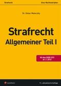 Maleczky |  Strafrecht - Allgemeiner Teil I | Buch |  Sack Fachmedien