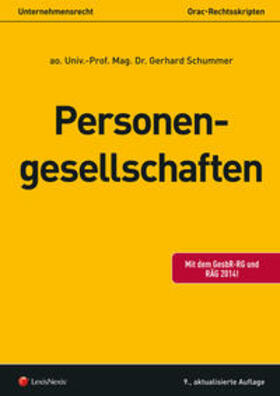 Schummer | Personengesellschaften | Buch | 978-3-7007-6115-0 | sack.de
