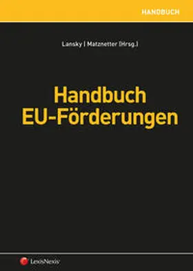 Petscharnig / Lansky / Delevigné |  Handbuch EU-Förderungen | Buch |  Sack Fachmedien