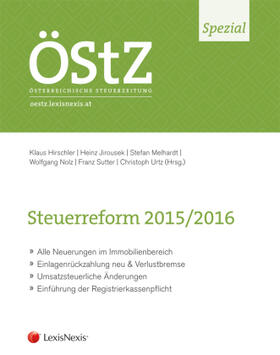 Melhardt / Hirschler / Jirousek | Steuerreform 2015/2016 (f. Österreich) | Buch | 978-3-7007-6326-0 | sack.de