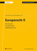 Schuhmacher |  Europarecht II (Skriptum) | Buch |  Sack Fachmedien