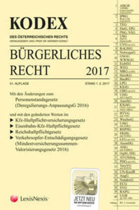 Doralt | KODEX Bürgerliches Recht 2017 | Buch | 978-3-7007-6548-6 | sack.de