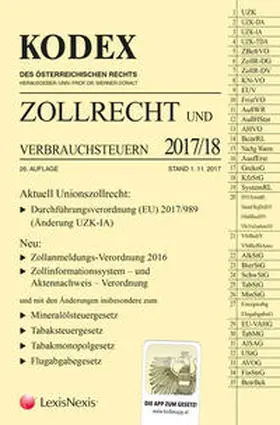 Doralt |  KODEX Zollrecht 2017 | Buch |  Sack Fachmedien