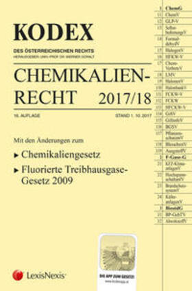 Doralt | KODEX Chemikalienrecht 2017/18 | Buch | 978-3-7007-6585-1 | sack.de