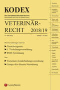 Doralt |  KODEX Veterinärrecht 2018/19 | Buch |  Sack Fachmedien