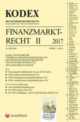 Doralt | KODEX Finanzmarktrecht Band II 2017 | Buch | sack.de