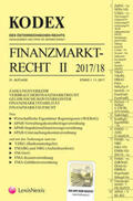 Doralt |  KODEX Finanzmarktrecht Band II 2017/18 | Buch |  Sack Fachmedien