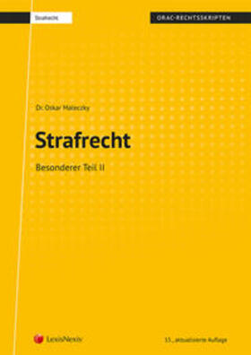 Maleczky | Strafrecht - Besonderer Teil II (Skriptum) | Buch | 978-3-7007-7079-4 | sack.de