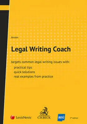 Jensen |  Legal Writing Coach | Buch |  Sack Fachmedien