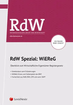 Fassl / Gassner / Horkel-Wytrzens |  RdW Spezial: WiEReG | Buch |  Sack Fachmedien