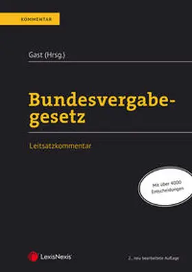 Gast / Autengruber / Götzl |  Bundesvergabegesetz | Buch |  Sack Fachmedien