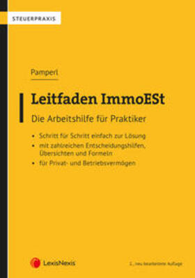 Pamperl | Leitfaden ImmoESt (Immobilienertragsteuer) | Buch | 978-3-7007-7475-4 | sack.de