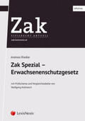 Riedler |  Zak Spezial: Erwachsenenschutzgesetz | Buch |  Sack Fachmedien