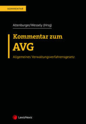 Altenburger / Wessely / Barton |  Kommentar zum AVG | Buch |  Sack Fachmedien
