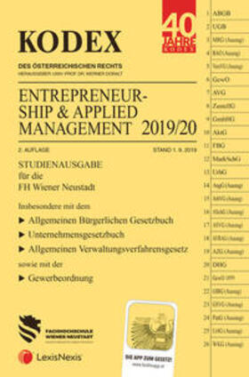 Doralt | KODEX Entrepreneurship & Applied Management 2019/20 | Buch | sack.de