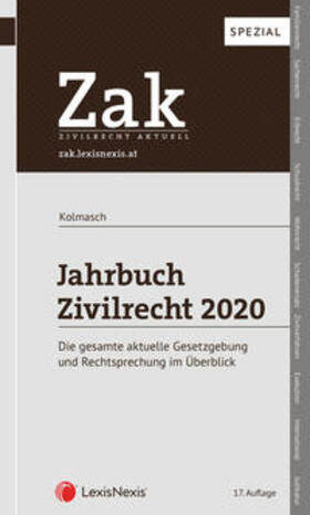 Kolmasch | Zak Jahrbuch Zivilrecht 2020 | Buch | 978-3-7007-7625-3 | sack.de