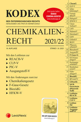 Doralt | KODEX Chemikalienrecht 2021/22 - inkl. App | Buch | 978-3-7007-7629-1 | sack.de