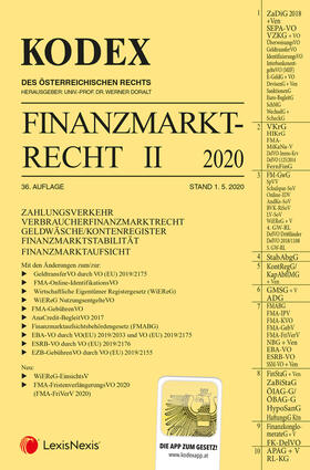 Doralt | KODEX Finanzmarktrecht Band II 2020 | Buch | sack.de