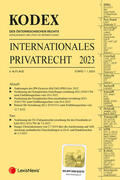 Doralt |  KODEX Internationales Privatrecht 2023 - inkl. App | Buch |  Sack Fachmedien