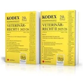 Doralt |  KODEX Veterinärrecht I+II 2025 | Buch |  Sack Fachmedien
