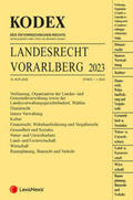 Doralt |  KODEX Landesrecht Vorarlberg 2023 | Buch |  Sack Fachmedien