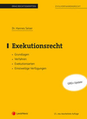Seiser | Exekutionsrecht (Skriptum) | Buch | 978-3-7007-8160-8 | sack.de