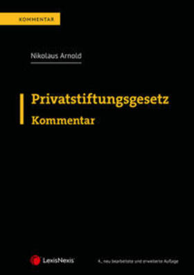 Arnold | Privatstiftungsgesetz | Buch | sack.de